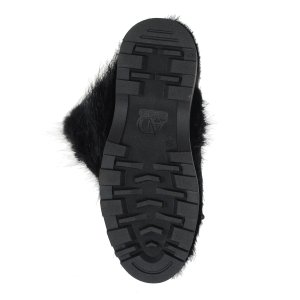 Kay High Fur Yeti Boots From Black Nutria’s Fur