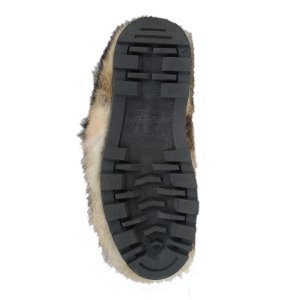 Wolf High Fur Yeti Boots Natural Wolf Fur
