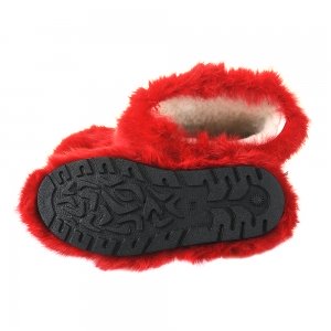 Keri Ruby High Fur Shoes (Rabbit Fur)